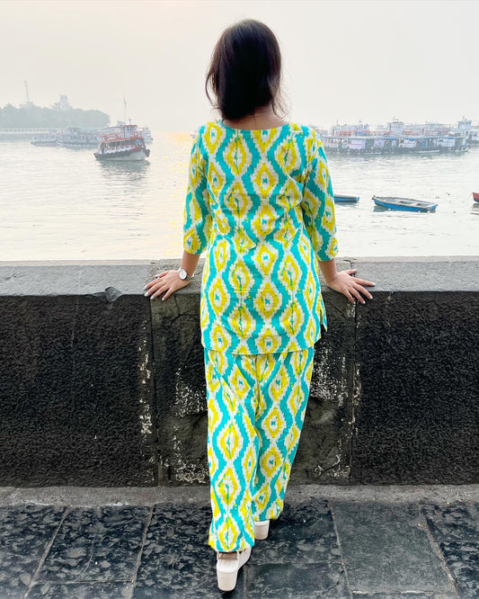 Yellow meadow co-ord set