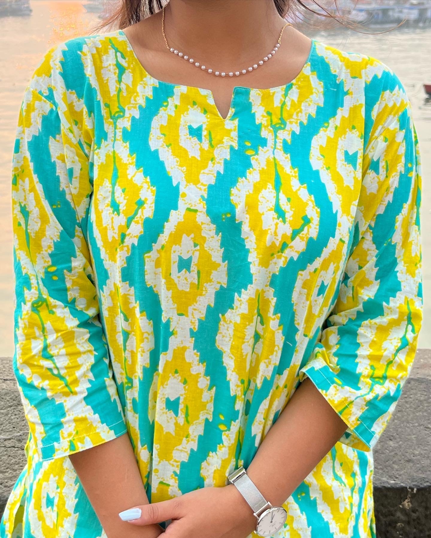 Yellow meadow co-ord set
