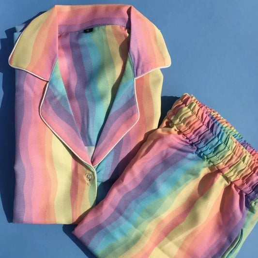 Rainbow fantasy PJ set