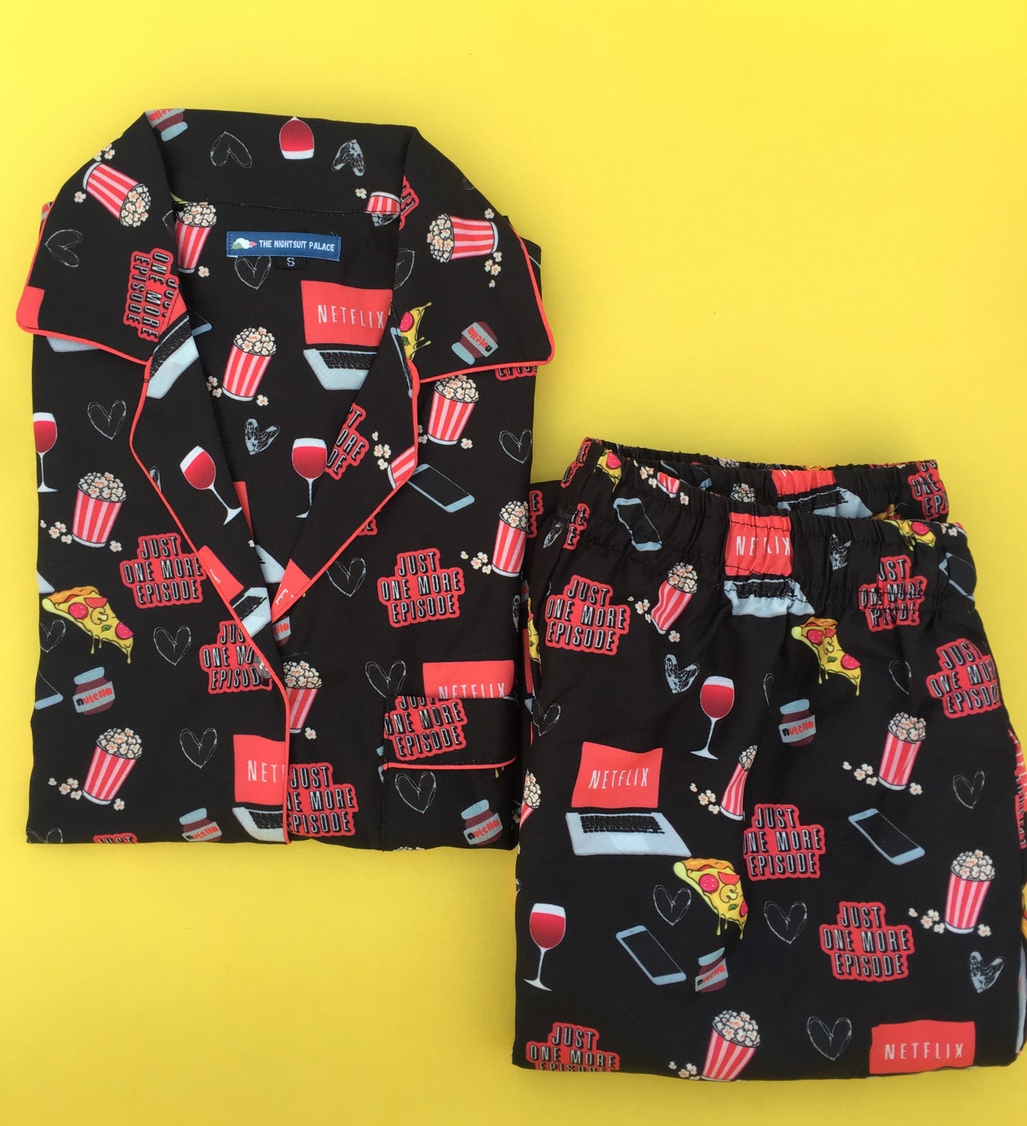 Netflix and chill PJ set