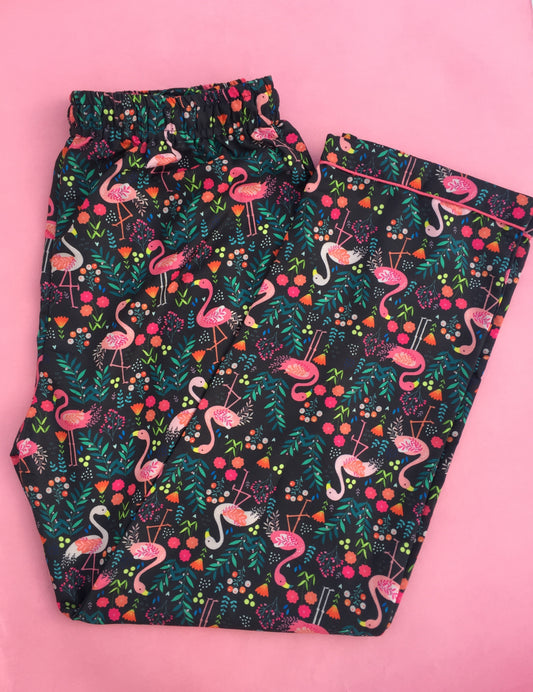 Floral Flamingo PJ set
