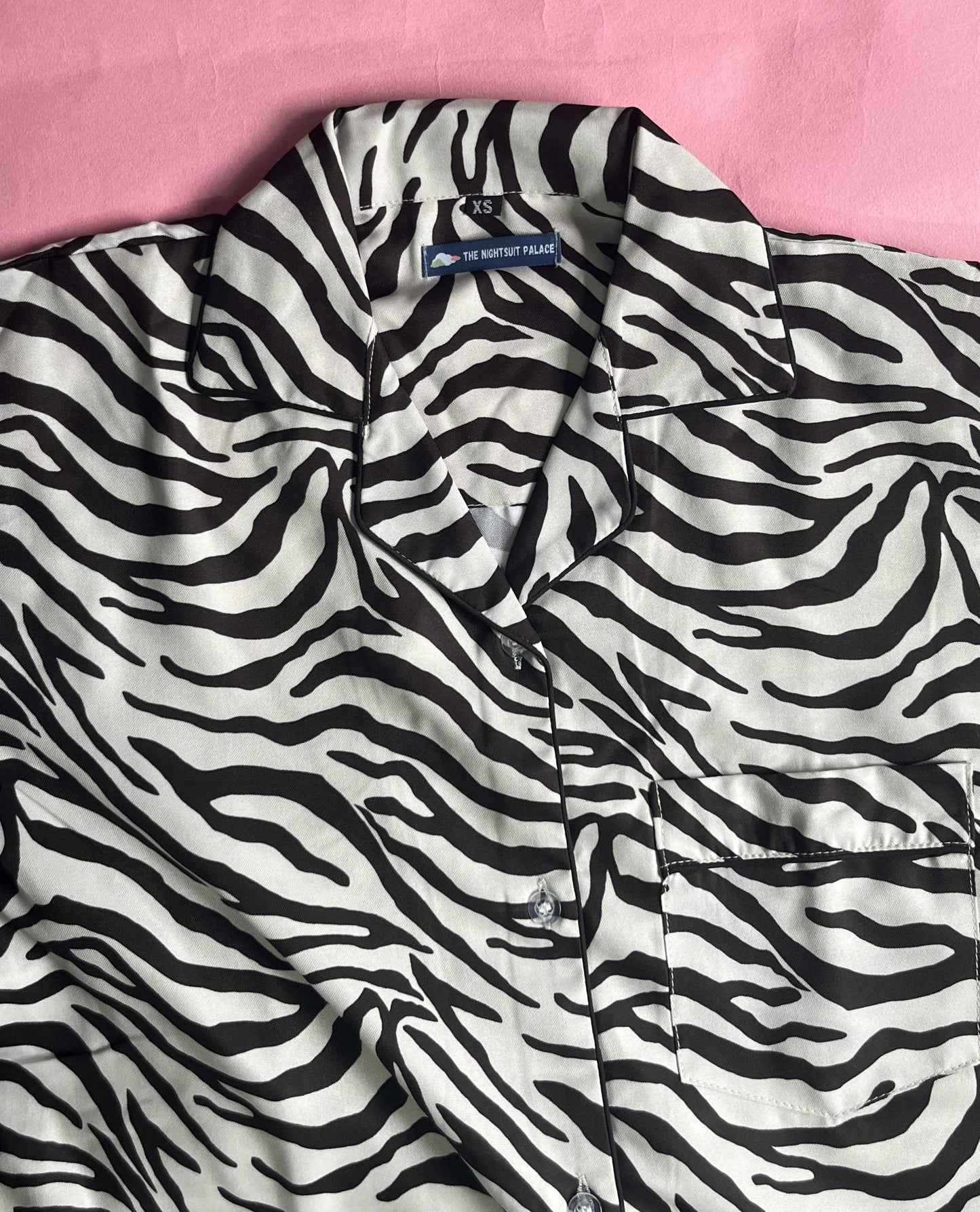 Black Zebra PJ set