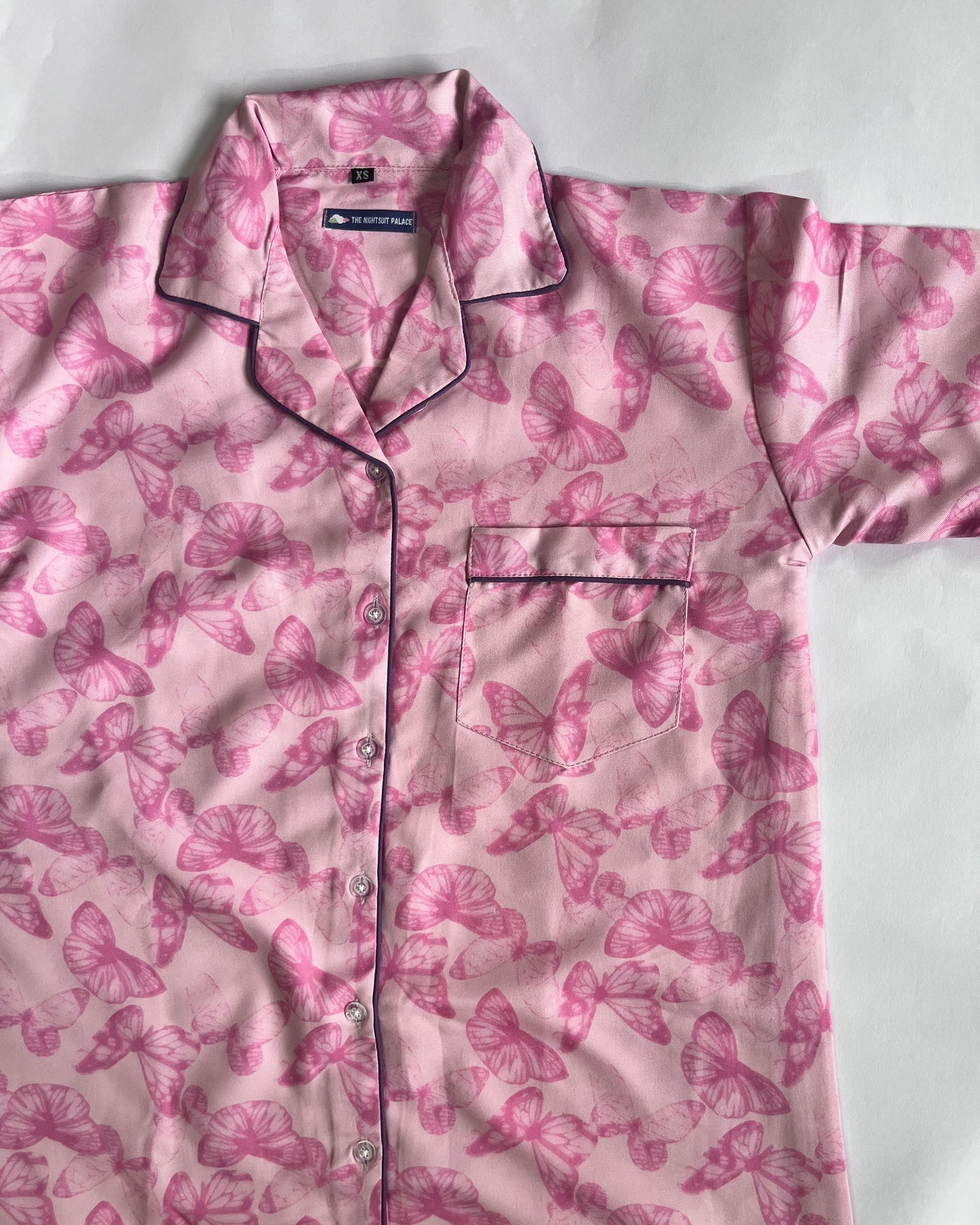 Pink butterfly PJ set