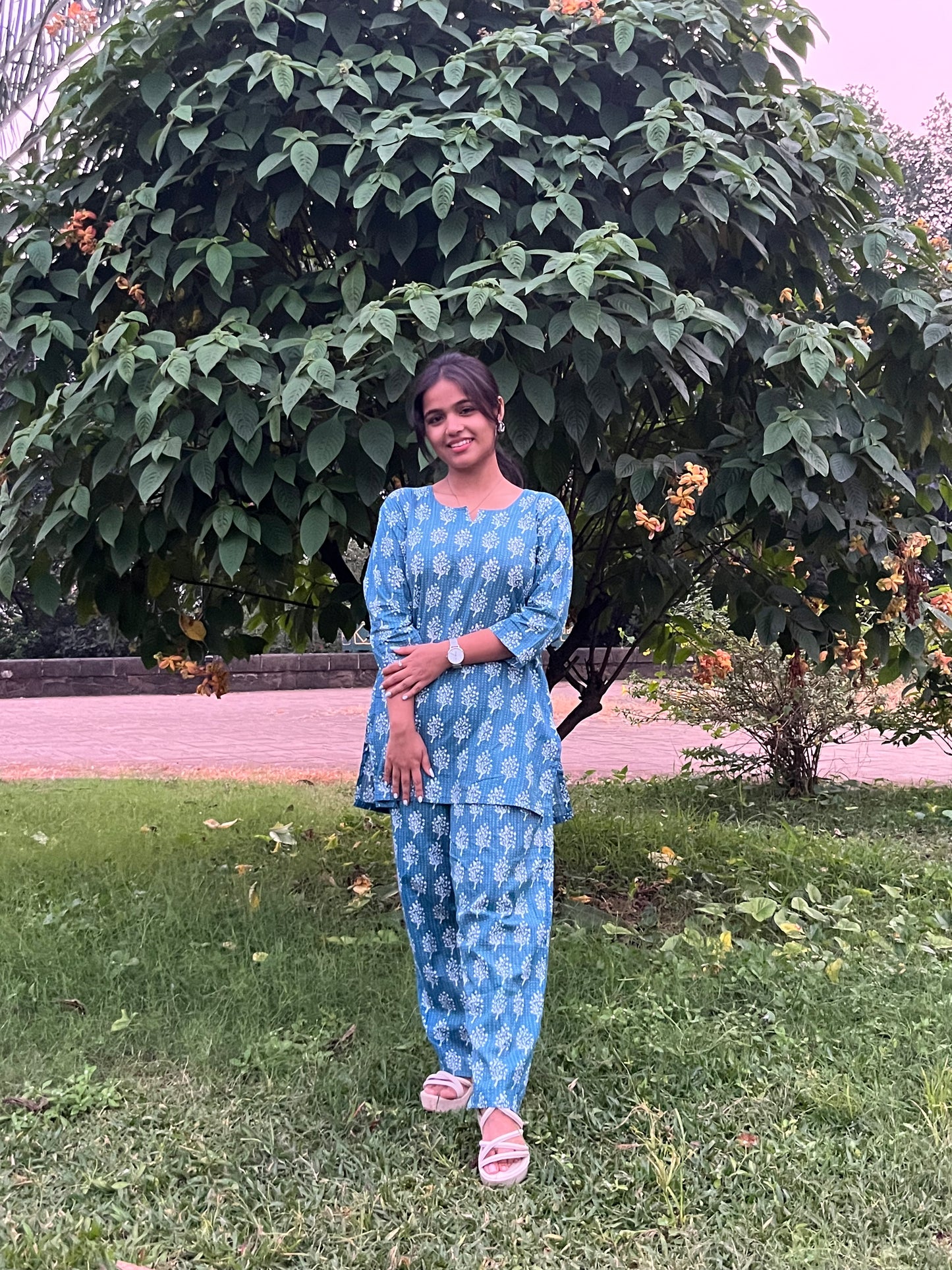Floral majesty co-ord set