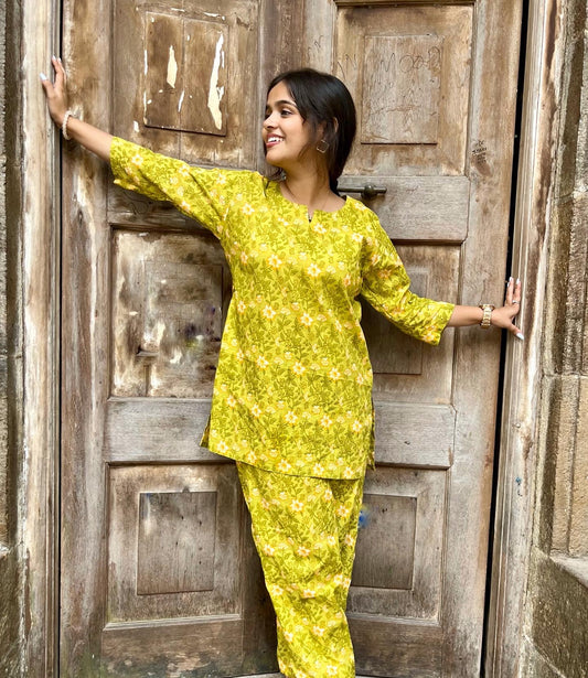 Marigold Breeze Co-ord set
