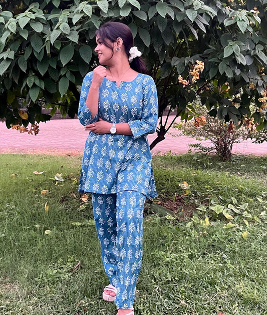 Floral majesty co-ord set