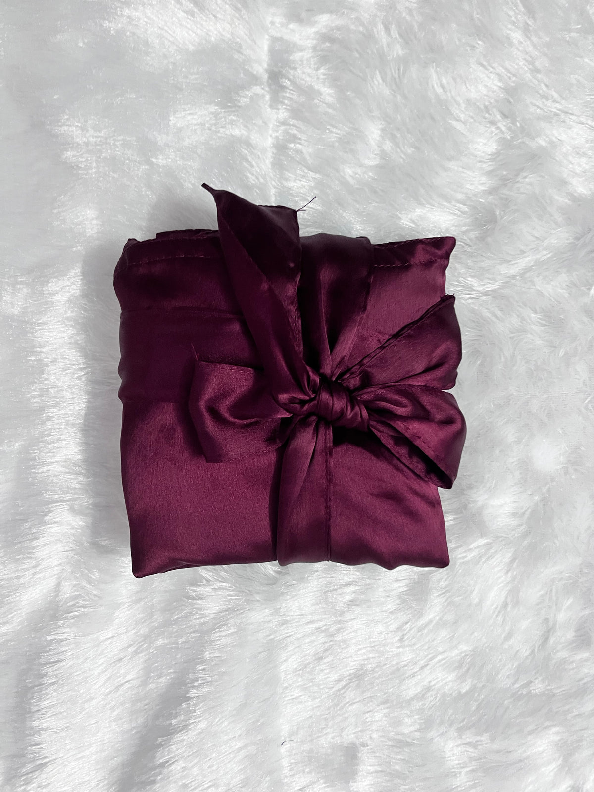 Maroon Satin Robe - Bride & Bridesmaid Custom Robe