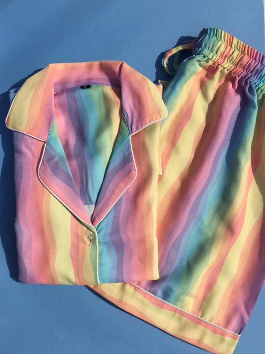 Rainbow fantasy PJ set