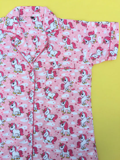 Cloudy Unicorn PJ set