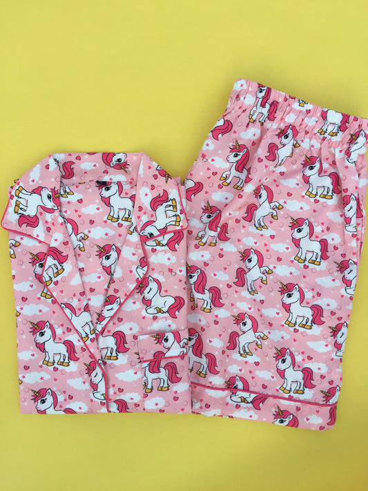 Cloudy Unicorn PJ set