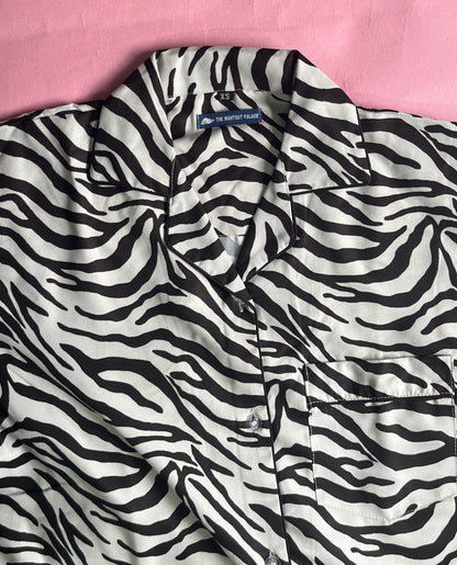 Black Zebra PJ set